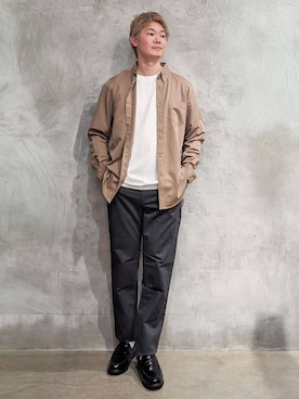 藤田さん(メンズ・170cm)の秋コーディネート
