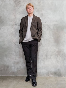 藤田さん（メンズ・170cm）の秋コーディネート