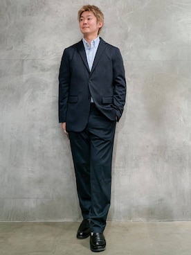 藤田さん(メンズ・170cm)の冬コーディネート