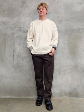 藤田さん(メンズ・170cm)の冬コーディネート