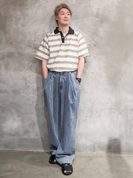 藤田さん（メンズ・170cm）の夏コーディネート