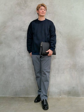 藤田さん(メンズ・170cm)の冬コーディネート