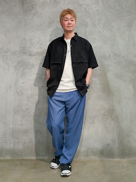 藤田さん(メンズ・170cm)の春コーディネート