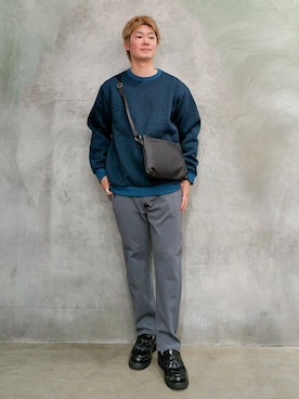 藤田さん(メンズ・170cm)の冬コーディネート