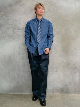 藤田さん(メンズ・170cm)の冬コーディネート