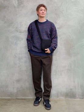 藤田さん(メンズ・170cm)の冬コーディネート