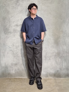 藤田さん(メンズ・170cm)の夏コーディネート