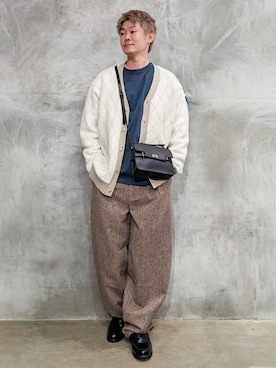 藤田さん(メンズ・170cm)の秋コーディネート