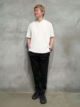 藤田さん(メンズ・170cm)の夏コーディネート