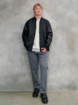 藤田さん(メンズ・170cm)の冬コーディネート