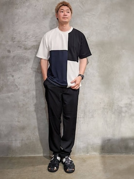 藤田さん(メンズ・170cm)の夏コーディネート