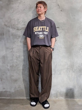 藤田さん(メンズ・170cm)の夏コーディネート