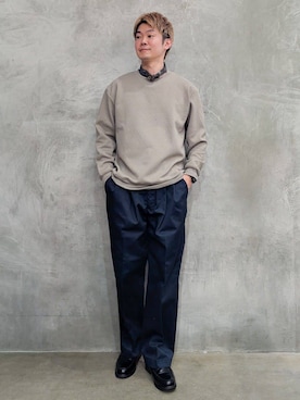 藤田さん(メンズ・170cm)の冬コーディネート