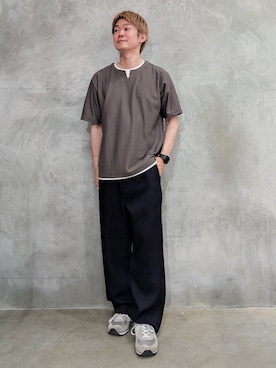 藤田さん(メンズ・170cm)の春コーディネート