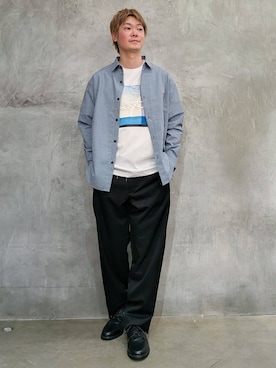 藤田さん(メンズ・170cm)の春コーディネート
