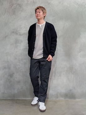 藤田さん(メンズ・170cm)の冬コーディネート