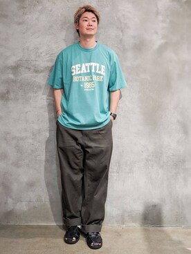 藤田さん(メンズ・170cm)の夏コーディネート