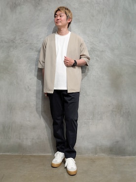 藤田さん(メンズ・170cm)の夏コーディネート