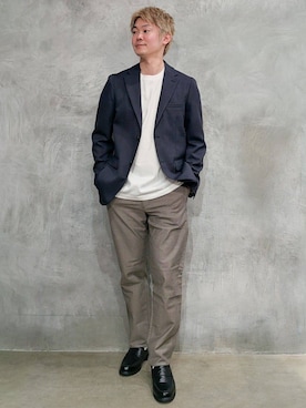 藤田さん(メンズ・170cm)の秋コーディネート