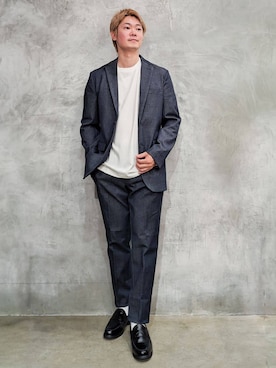 藤田さん(メンズ・170cm)の秋コーディネート