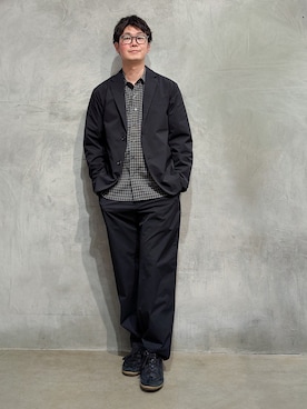 藤田さん(メンズ・170cm)の秋コーディネート