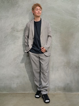 藤田さん(メンズ・170cm)の春コーディネート