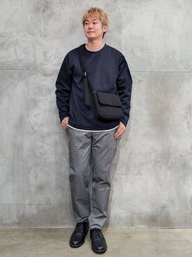 藤田さん(メンズ・170cm)の秋コーディネート