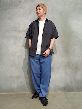 藤田さん（メンズ・170cm）の夏コーディネート