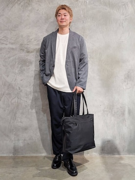 藤田さん(メンズ・170cm)の秋コーディネート