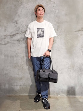 藤田さん(メンズ・170cm)の夏コーディネート