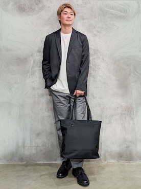 藤田さん(メンズ・170cm)の秋コーディネート