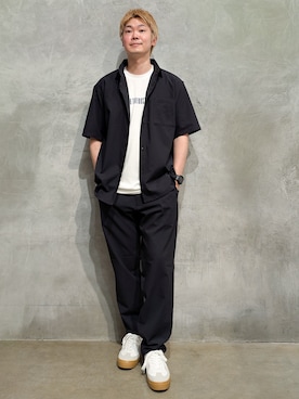 藤田さん(メンズ・170cm)の夏コーディネート