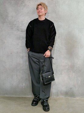 藤田さん(メンズ・170cm)の冬コーディネート
