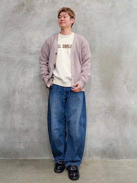 藤田さん(メンズ・170cm)の冬コーディネート