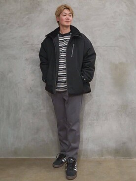 藤田さん(メンズ・170cm)の冬コーディネート