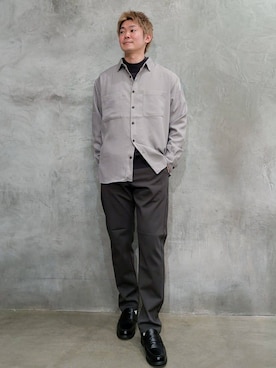 藤田さん(メンズ・170cm)の冬コーディネート