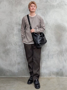 藤田さん(メンズ・170cm)の秋コーディネート