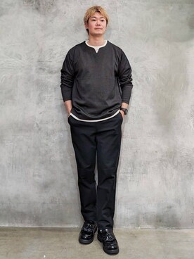 藤田さん（メンズ・170cm）の秋コーディネート