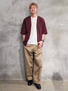 藤田さん(メンズ・170cm)の秋コーディネート