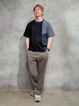 藤田さん(メンズ・170cm)の春コーディネート