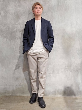 藤田さん(メンズ・170cm)の秋コーディネート