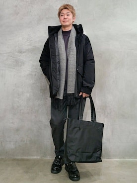 藤田さん(メンズ・170cm)の冬コーディネート