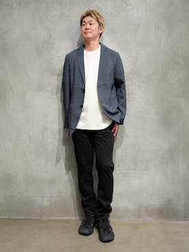 藤田さん(メンズ・170cm)の夏コーディネート