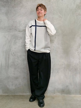 藤田さん(メンズ・170cm)の春コーディネート