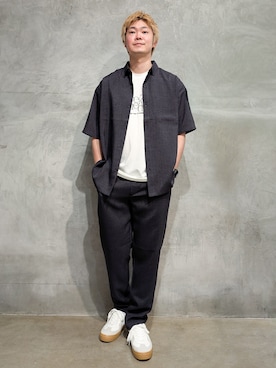 藤田さん（メンズ・170cm）の夏コーディネート