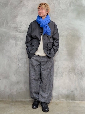 藤田さん(メンズ・170cm)の秋コーディネート