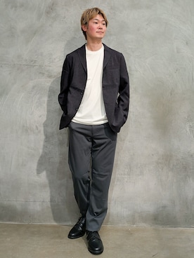 藤田さん(メンズ・170cm)の春コーディネート