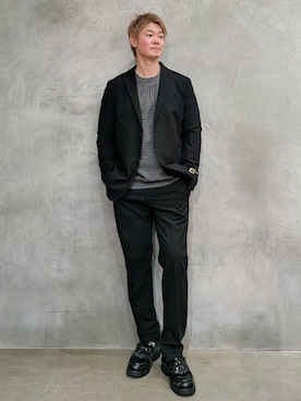 藤田さん（メンズ・170cm）の冬コーディネート