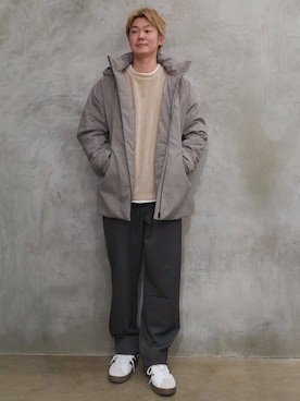 藤田さん(メンズ・170cm)の冬コーディネート