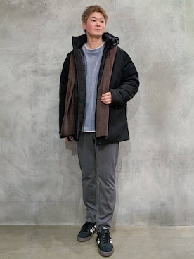 藤田さん(メンズ・170cm)の冬コーディネート